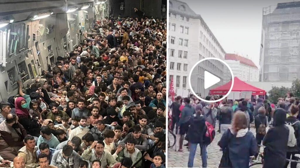 demo-flop-in-wien:-kaum-jemand-demonstrierte-fuer-noch-mehr-afghanen