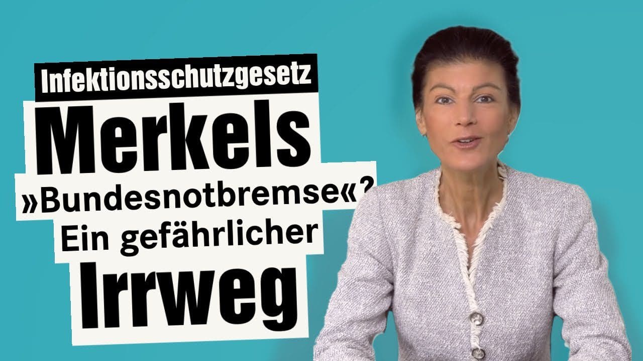 Merkels „Bundesnotbremse“? Ein gefährlicher Irrweg