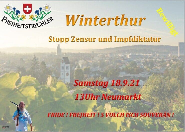 demonstration-in-winterthur:-«stopp-zensur-und-impfdiktatur»