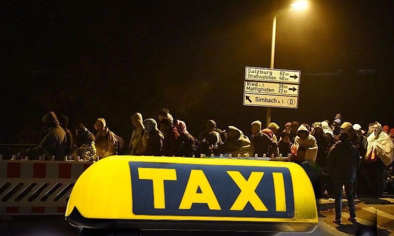 zeuge-behauptet:-illegale-werden-mit-taxis-quer-durch-oesterreich-in-migrantenheime-gebracht