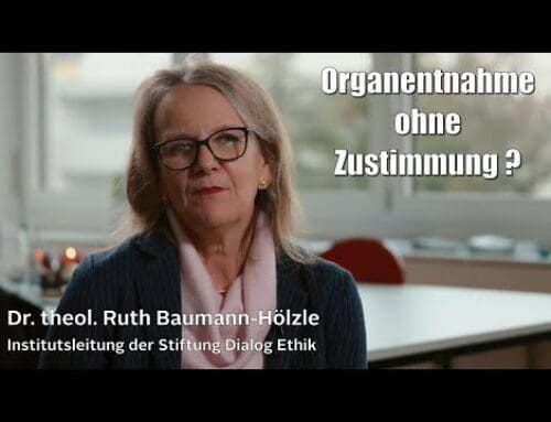 Dr. Ruth Baumann-Hölzle über Organspende, Impfzwang und ethische Aspekte