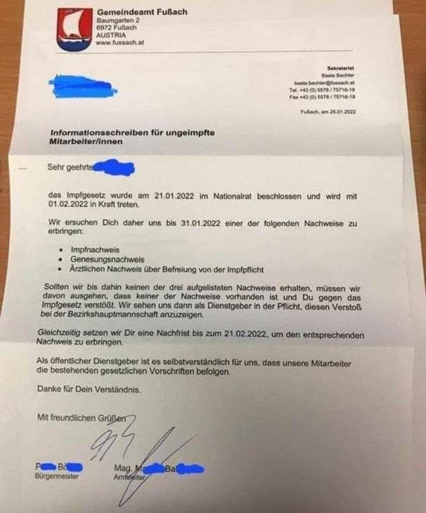 vorarlberg:-buergermeister-drohte-impffreien-gemeindemitarbeitern-mit-anzeige!