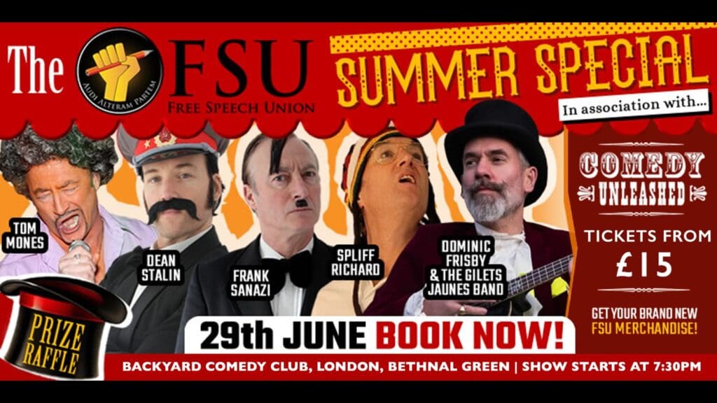 the-free-speech-union’s-summer-comedy-special-is-tonight