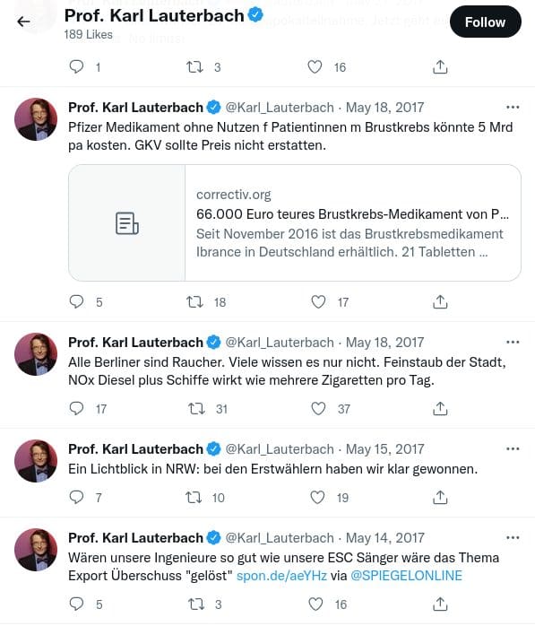 karl-lauterbach-ist-nicht-sparsam-bei-seinen-likes-auf-twitter:-von-insgesamt-189-likes-gibt-er-sich-selbst-139