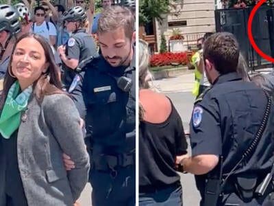 watch:-aoc-pretends-to-be-handcuffed-as-she’s-dragged-from-supreme-court-by-police