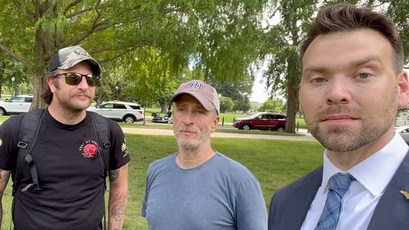 watch:-jon-stewart-reluctantly-joins-forces-with-jack-posobiec-after-losing-his-cool-over-veterans-bill