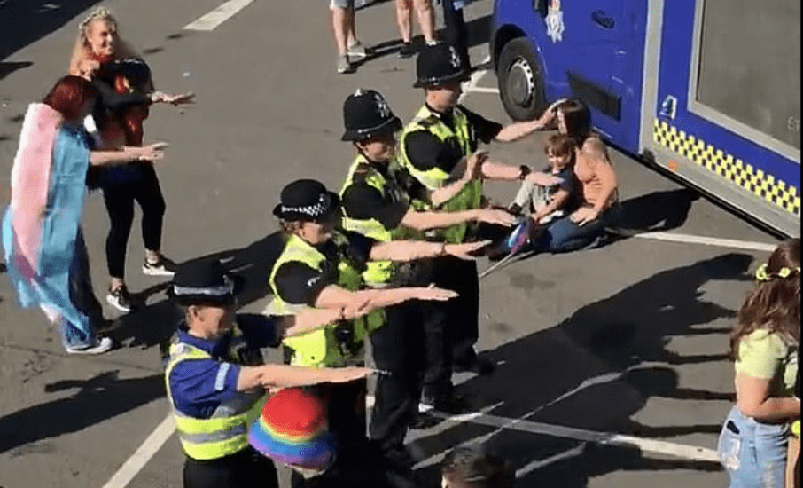 fury-as-‘woke’-lincoln-police-are-filmed-dancing-at-pride-festival-as-crimes-go-unsolved-across-uk.