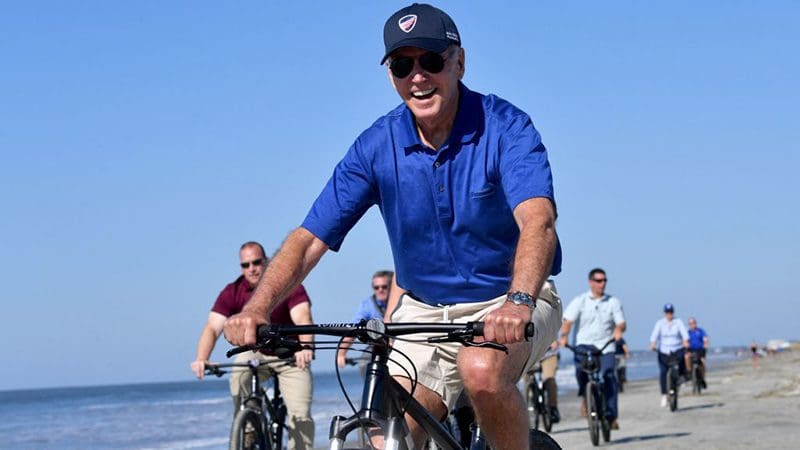 report:-biden-has-spent-40%-of-his-presidency-on-vacation