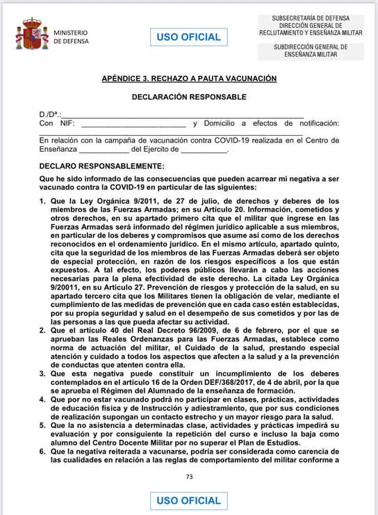 spanien:-militaerangehoerige-verklagen-das-verteidigungsministerium