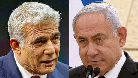 israel:-scheidender-premier-protestiert-gegen-„wahnsinnige“-netanjahu-regierung