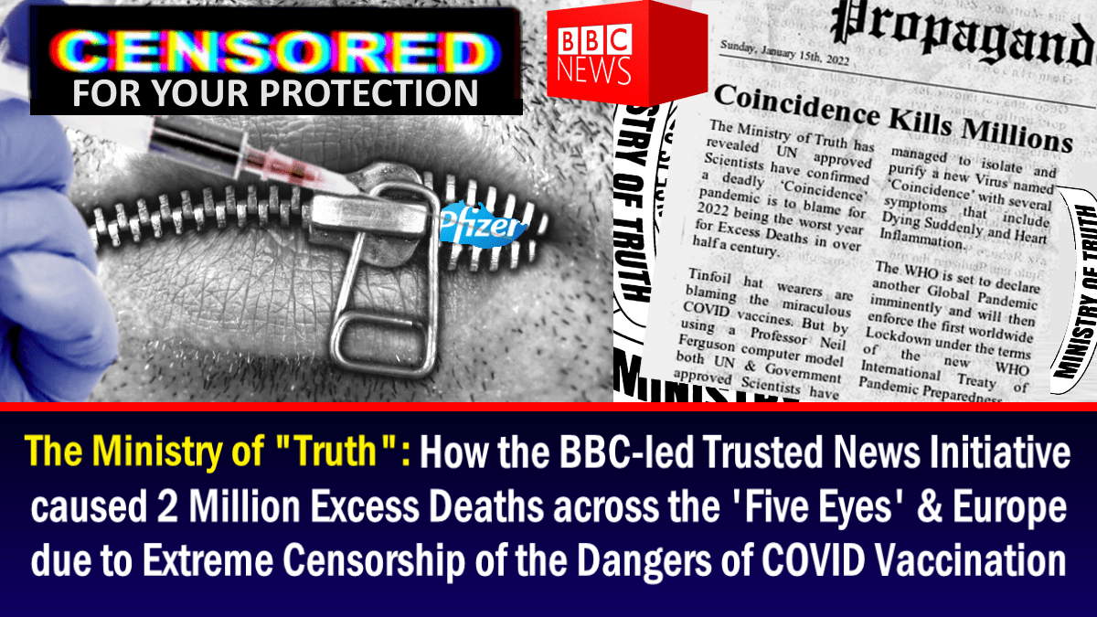the-ministry-of-“truth”:-how-the-bbc-led-trusted-news-initiative-caused-2-million-excess-deaths-across-the-‘five-eyes’-&-europe-due-to-extreme-censorship-of-the-dangers-of-covid-vaccination