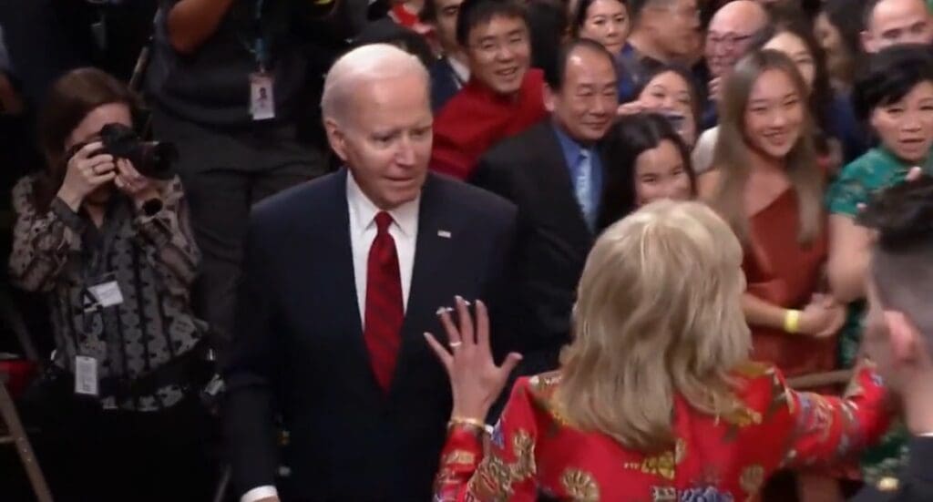 watch:-dr.-jill-takes-over-lunar-new-year-reception-at-white-house,-drags-joe-biden-on-stage,-bats-down-reporter-asking-about-rehoboth-beach-house-search