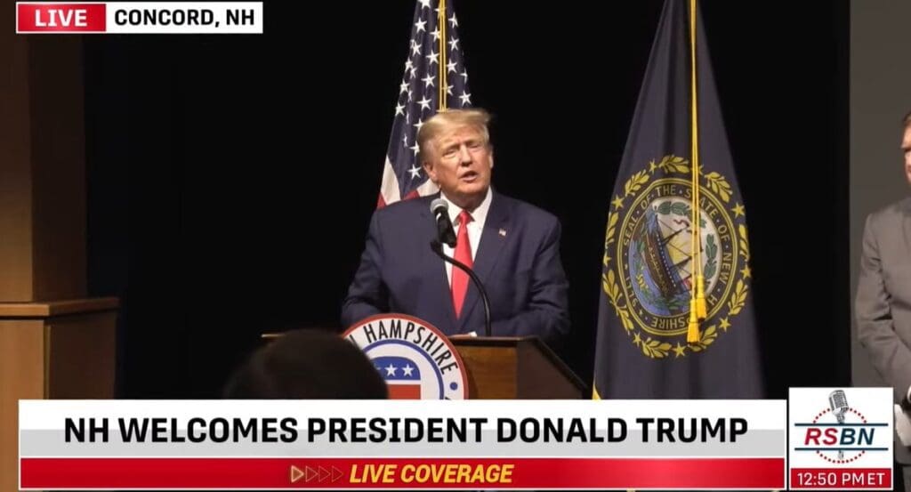 president-trump-in-new-hampshire-welcomed-by-huge-crowd-along-route-–-ready-to-turn-new-hampshire-red-in-2024
