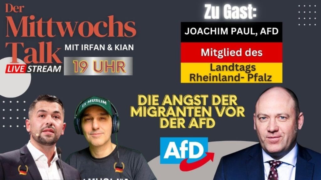 mittwochs-talk-#3:-ueber-die-angst-vieler-migranten-vor-der-afd!-zu-gast-joachim-paul