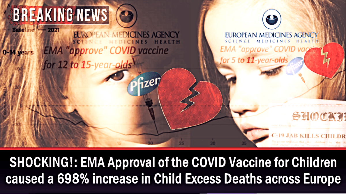 shocking!:-ema-approval-of-covid-vaccine-for-children-caused-a-698%-increase-in-child-excess-deaths-across-europe