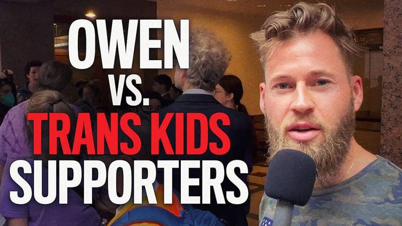 trans-kids-protesters-greeted-by-infowars-reporters-upon-arriving-at-texas-capitol-–-watch