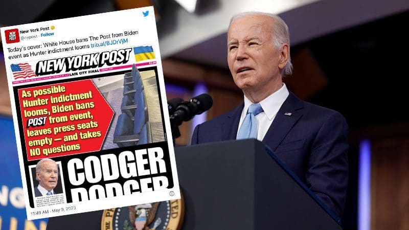 the-white-house-is-blocking-the-new-york-post-from-attending-biden-appearances