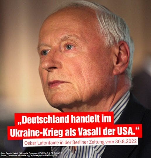 Deutschland handelt im Ukraine-Krieg als Vasall der USA