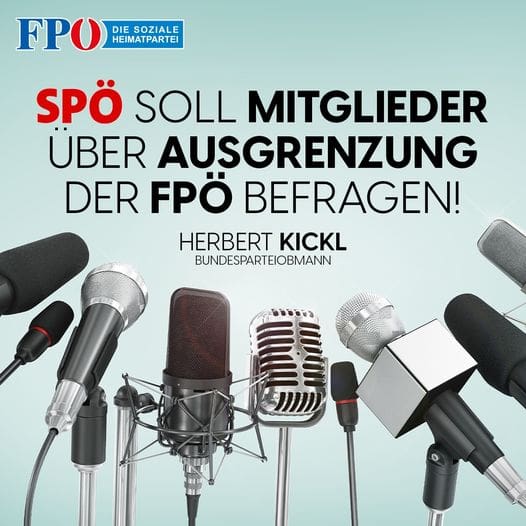 Während SPÖ-Vorsitzkandidat Doskozil ein Auge auf FPÖ-Wähler geworfen hat, appel