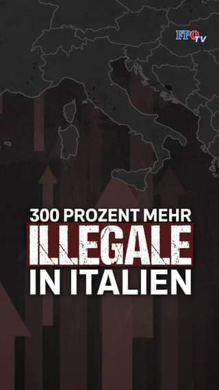 300 Prozent mehr Illegale in Italien! ·