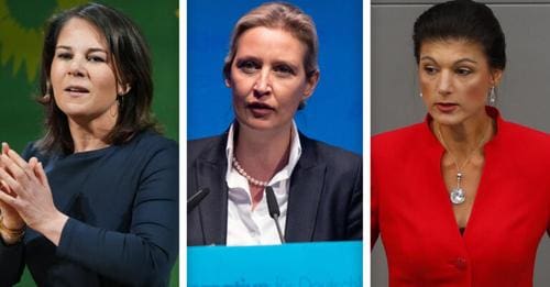 Baerbock, Weidel, Wagenknecht: Frauen sind die neuen Chefs in Deutschland. Gibt es keine richtigen Männer mehr? – Die Weltwoche