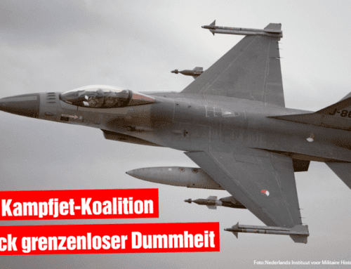 Die Kampfjet-Koalition: Die Dummheit der europäischen Vasallen kennt keine Grenz