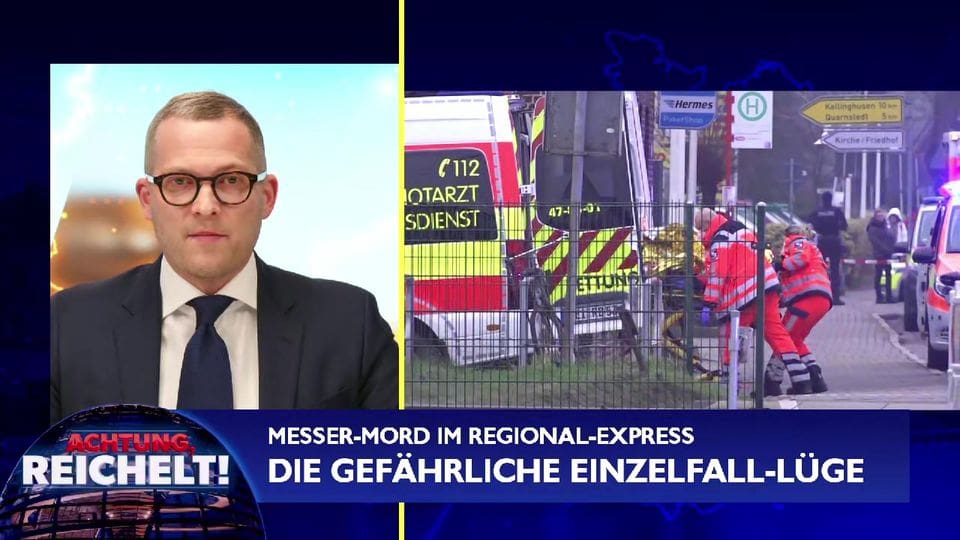 Deutschland in einem Satz: Man steigt lebend in den Regionalexpress und wird tot