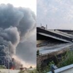 grosse-autobahn-in-philadelphia-bricht-nach-brennender-tanklastwagenexplosion-zusammen-(video)