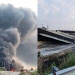 grosse-autobahn-in-philadelphia-stuerzt-nach-brennender-tanklastwagenexplosion-ein-(video)