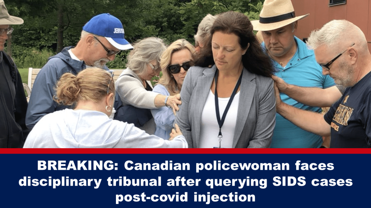 eilmeldung:-kanadische-polizistin-steht-nach-nachfrage-zu-sids-faellen-nach-covid-impfung-vor-disziplinarausschuss