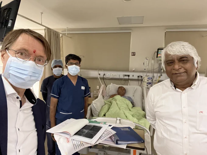 gesundheitsminister-blamiert-sich-bei-indien-reise:-lauterbach-auf-tour