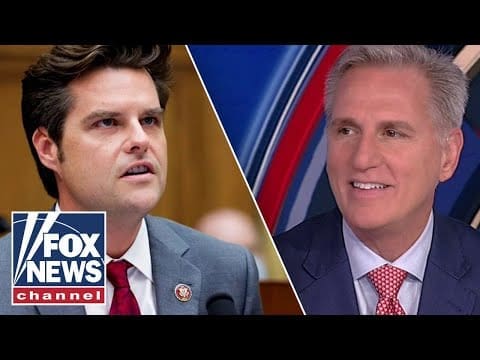 kevin-mccarthy:-i-want-to-secure-the-border,-gaetz-wants-to-secure-interviews