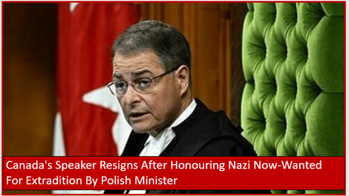 kanadas-sprecher-tritt-zurueck,-nachdem-er-einen-nazi-geehrt-hat,-der-nun-von-polnischem-ministerium-zur-auslieferung-gesucht-wird
