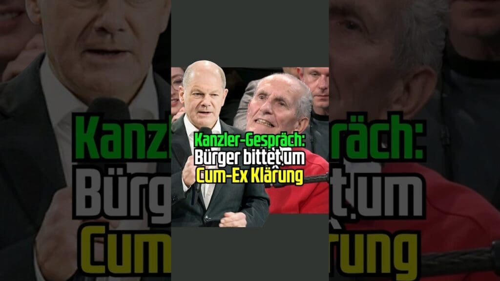 was-aeussert-scholz?-#olafscholz-#bundeskanzler-#kanzlergespraech-#mannheim-#cumex