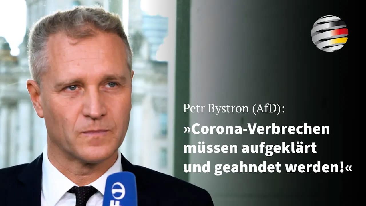 petr-bystron-(afd):-„crimes-related-to-corona-must-be-investigated-and-punished!