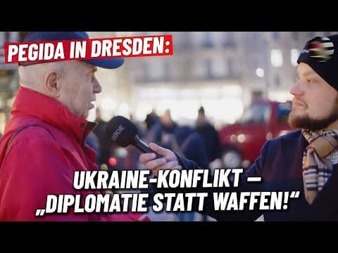pegida-in-dresden:-ukraine-konflikt-—-„diplomatie-statt-waffen!“