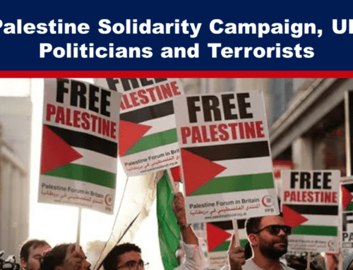 Palästina-Solidaritätskampagne, britische Politiker und Terroristen