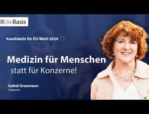 Medizin für Menschen statt für Konzerne | Europawahl-Kandidatin Isabel Graumann | dieBasis 2024