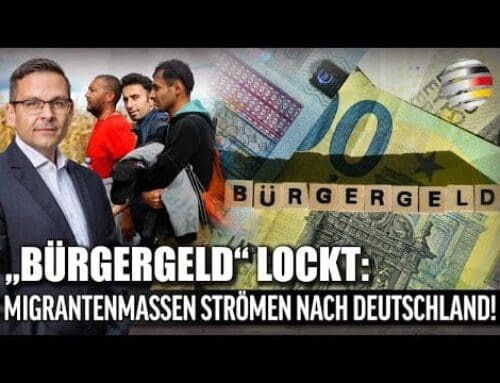 „Bürgergeld“ lockt: Migrantenmassen strömen nach Deutschland! | Gerald Grosz