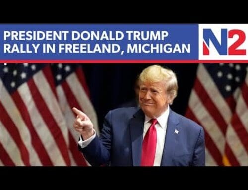 LIVE: President Donald Trump campaign rally in Freeland, Michigan | NEWSMAX2