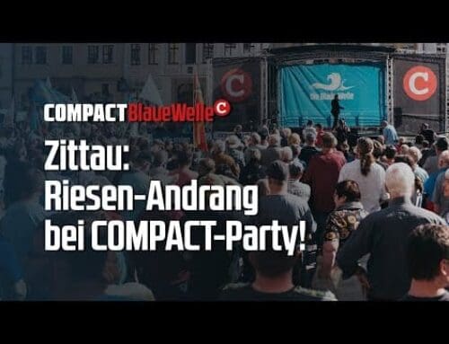 Zittau: Riesen-Andrang bei COMPACT-Party!