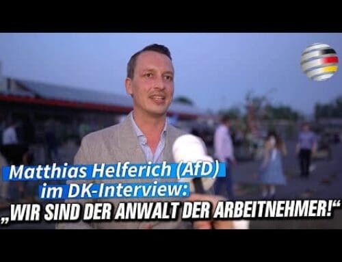 Matthias Helferich (AfD) im DK-Interview: „Wir sind der Anwalt der Arbeitnehmer!“