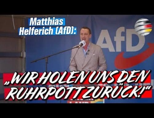 Matthias Helferich (AfD) : „Wir holen uns den Ruhrpott zurück!“