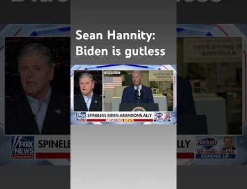Sean Hannity: Biden is telling the world American lives don’t matter #shorts