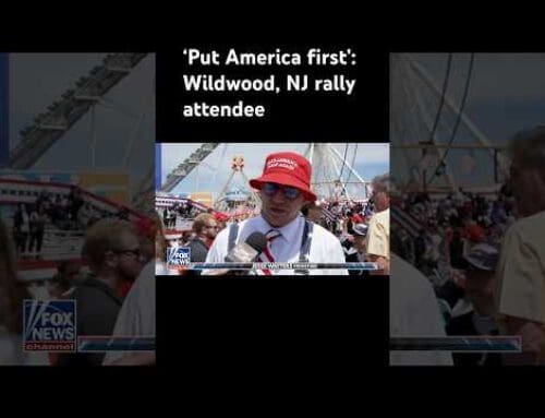 ‚Jesse Watters Primetime‘ visits Trump’s Wildwood, NJ rally #shorts